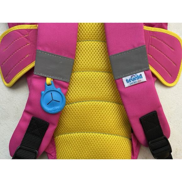 Trunki PaddlePak Pink Fish Swim Backpack Beach Pool Water Resistant Toddler Size - Picture 5 of 10